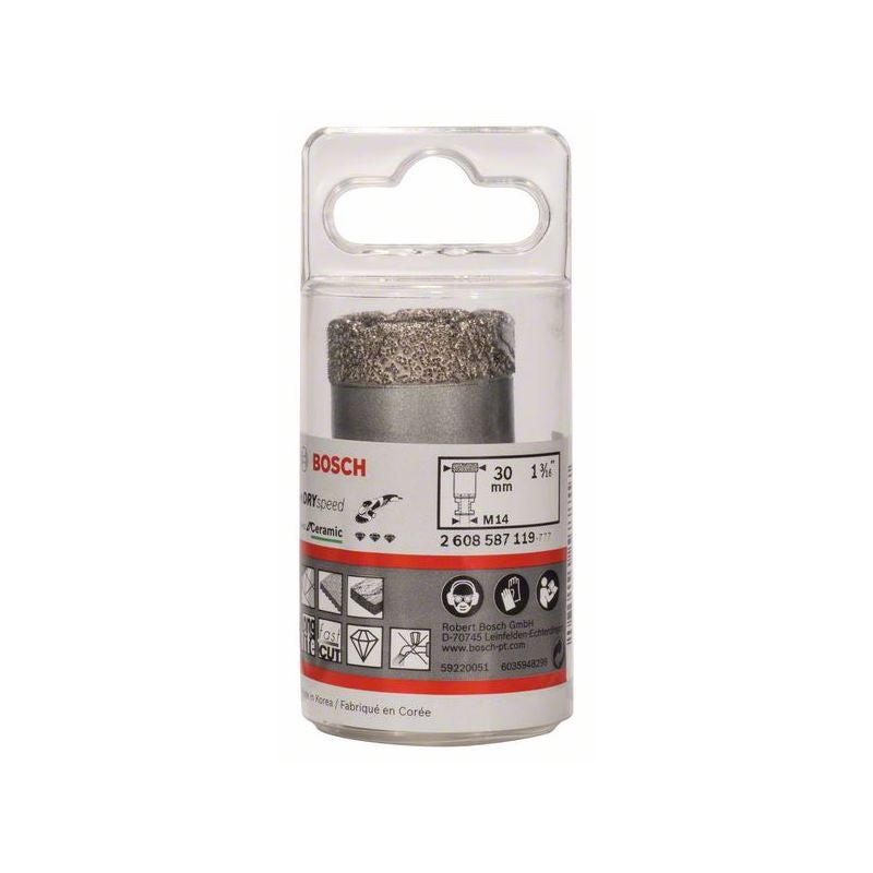 Bosch PRO Ceramic Trockenbohrkrone, 30 x 35 x 14 mm #2608587119