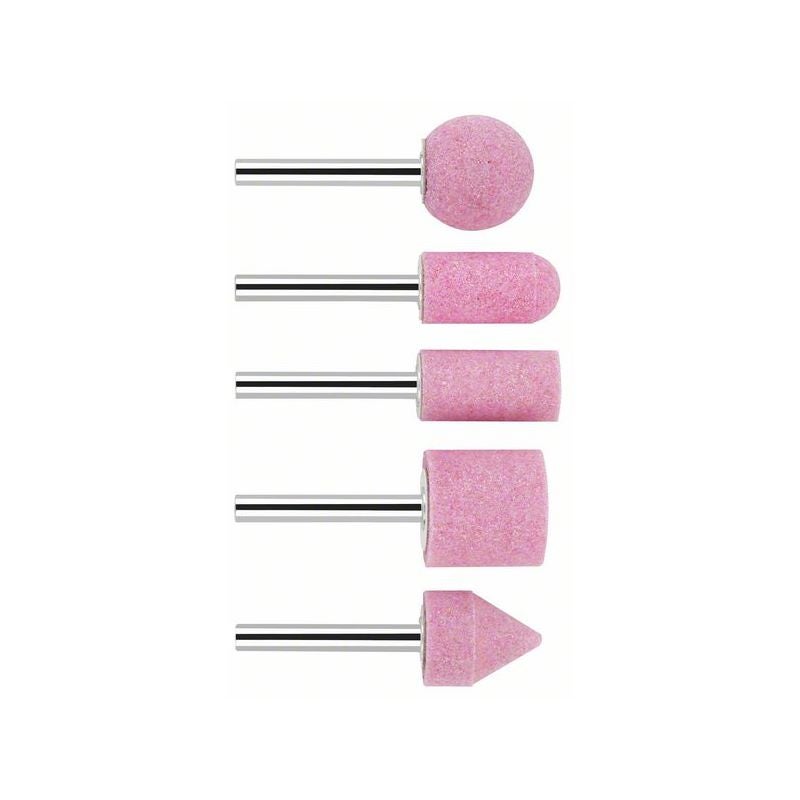 Bosch PRO Steel Schleifstiftset, 25 x 24, 15 x 30, 25 x 25, 20 x 25 mm, G60, 5-tlg. #1609200286