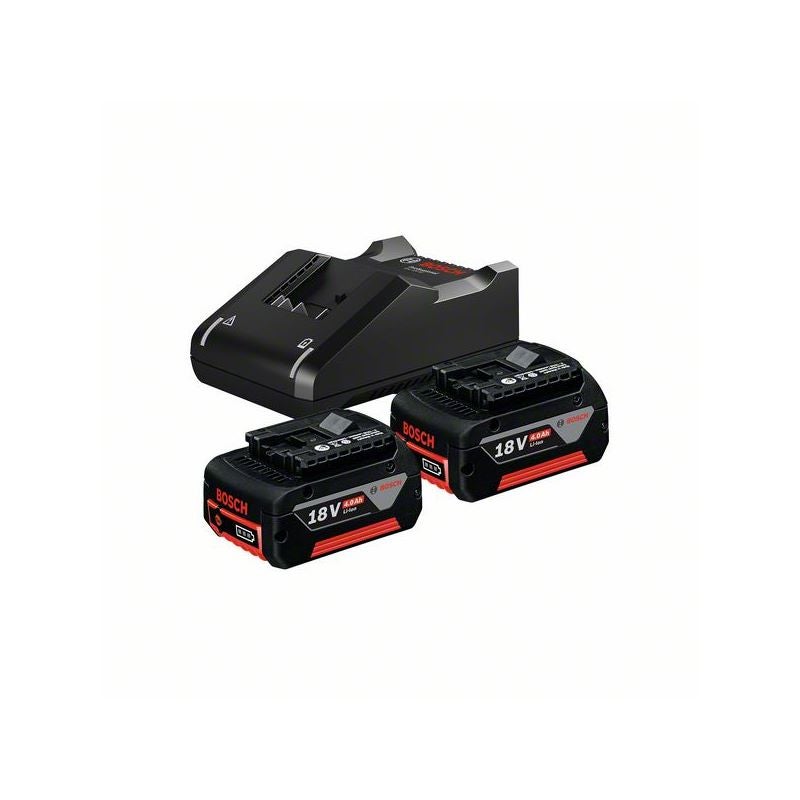 Bosch Starter-Set 2 x GBA 18V 4.0Ah + GAL 18V-40 #1600A019S0