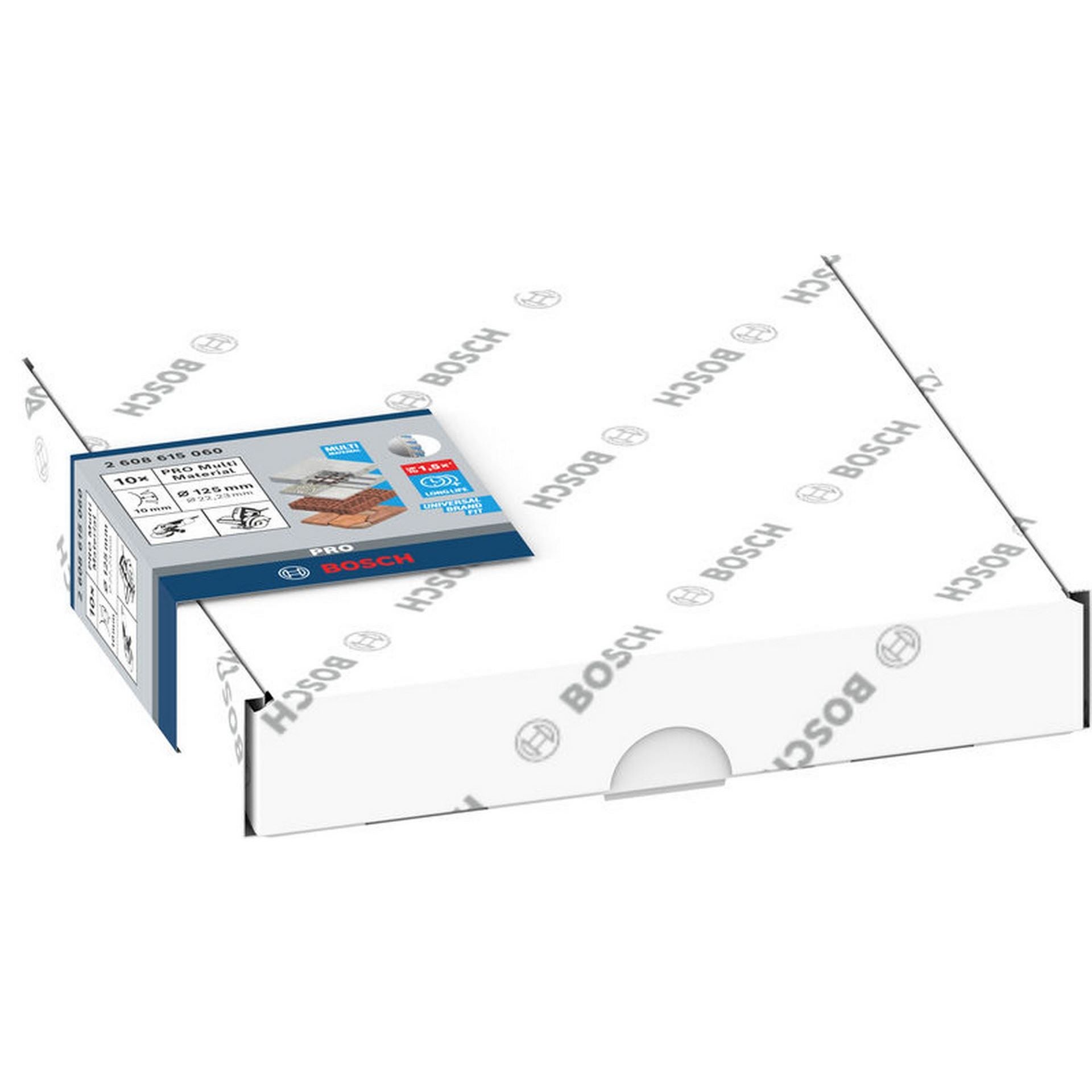 Bosch PRO Multi Material Diamanttrennscheibe, 125 x 22,23 mm, 10-tlg. #2608615060
