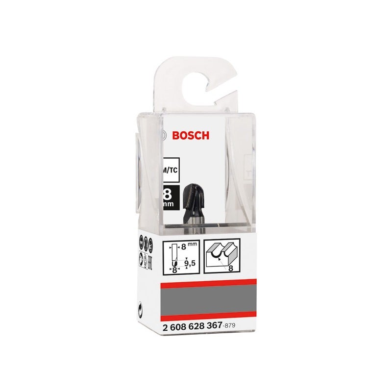 Bosch PRO Hohlkehlfräser, R 4 mm, S 8 mm #2608628367