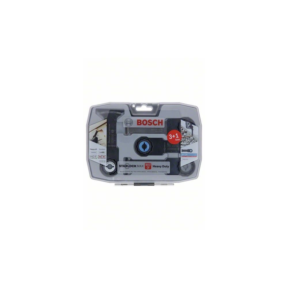 Bosch Starlock Best of Heavy Duty Set für Multifunktionswerkzeuge, 4-tlg. #2608664132