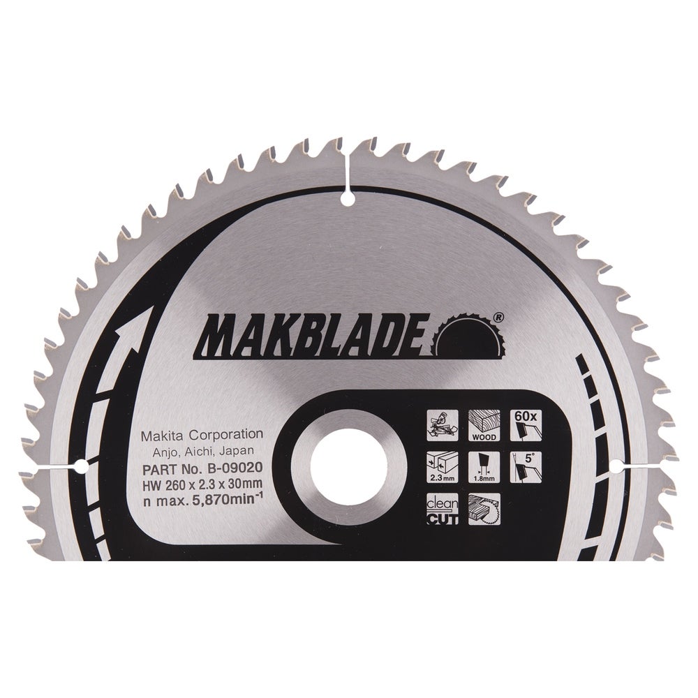 Makita Kreissägeblatt, MAKBLADE #B-09020