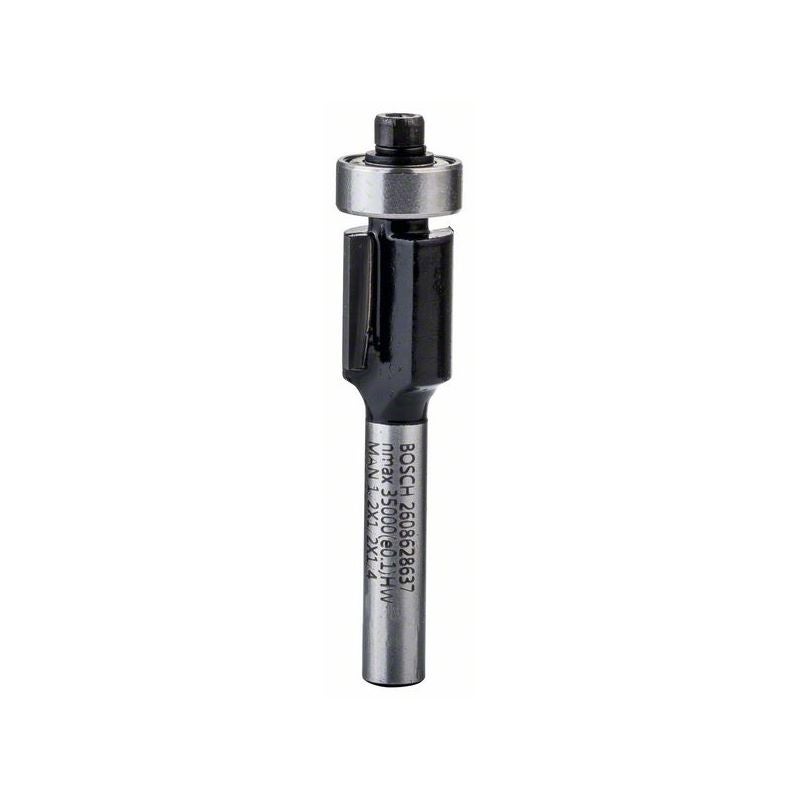 Bosch PRO Bündigfräser mit unterem Kugellager, D 1/2", L 1/2", S 1/4" #2608628637