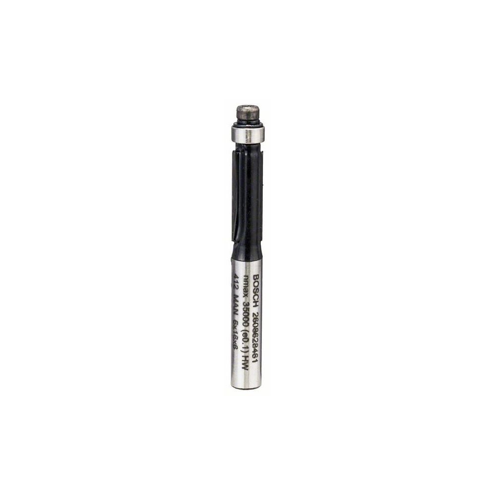 Bosch PRO Bündigfräser mit unterem Kugellager, D 6,4 mm, L 16,2 mm, S 6 mm #2608628461