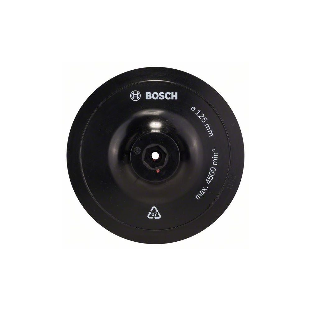 Bosch PRO Stützteller 125 x 8 mm, Klettverschluss #1609200154
