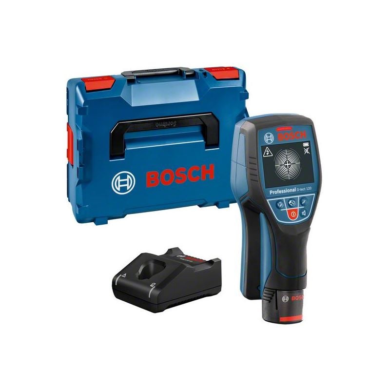 Bosch Ortungsgerät Wallscanner D-tect 120, 1 x Akku GBA 12V 2.0Ah in L-BOXX #0601081301