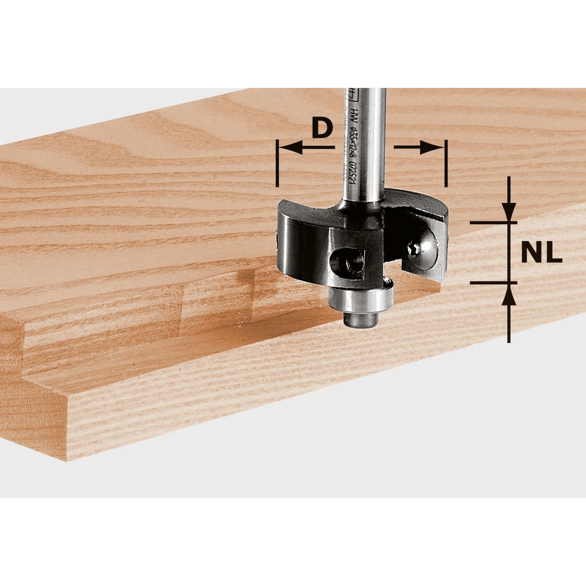 Festool Falzfräser-Wendeplatten HW S8 D38/12 #491085