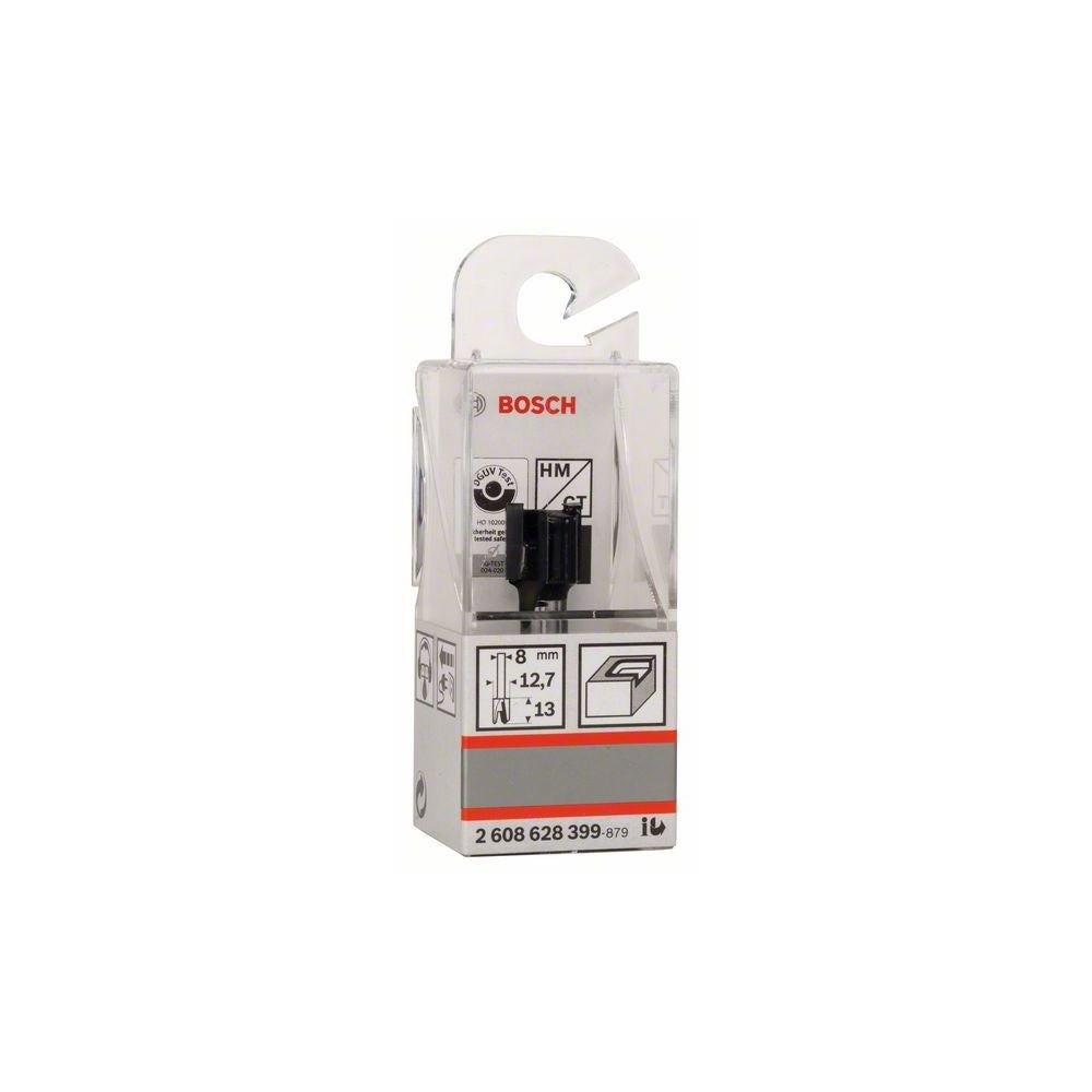 Bosch PRO Scharniernutfräser, zweischneidig, D 12,7 mm, L 12,7 mm, S 8 mm #2608628399