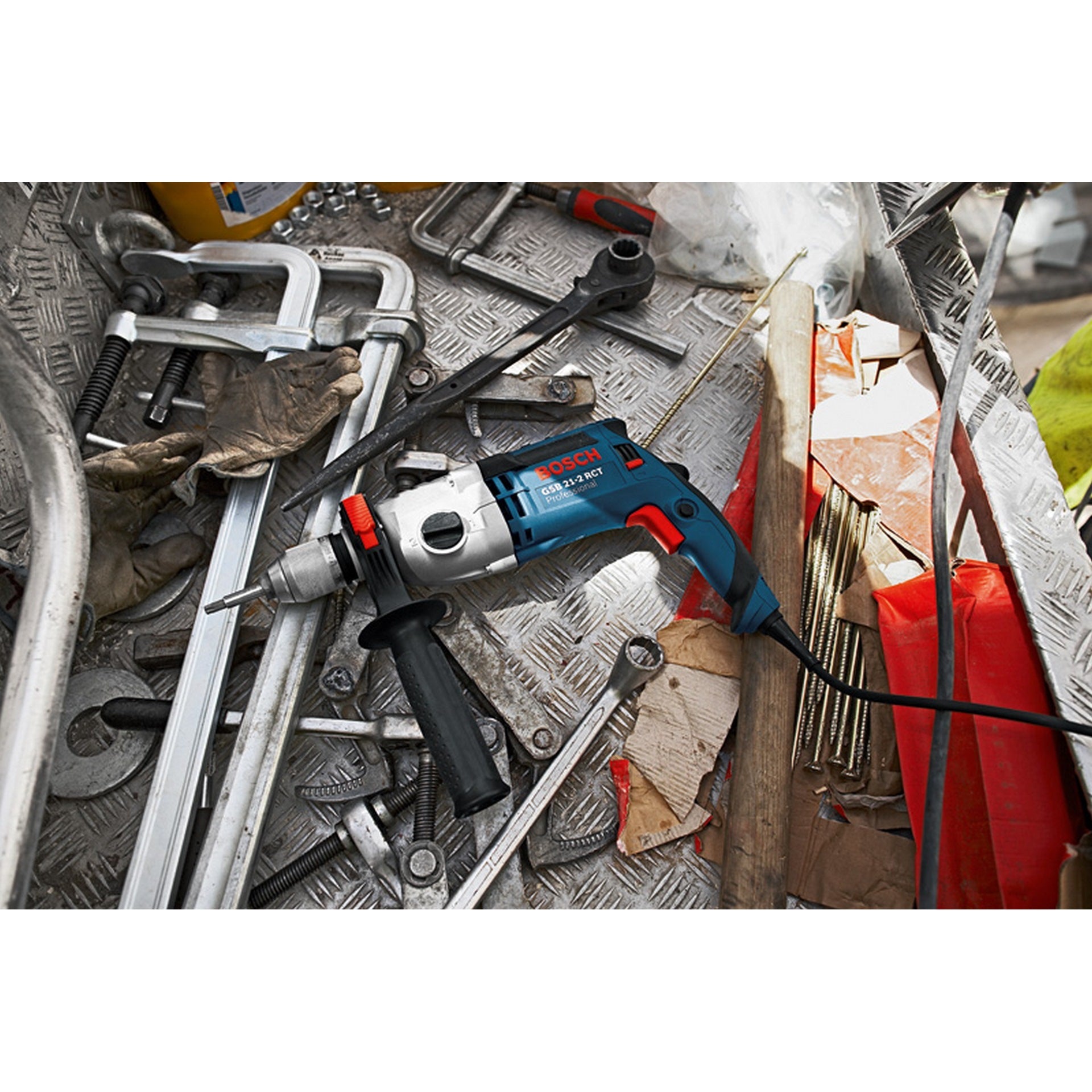 Bosch Schlagbohrmaschine GSB 21-2 RCT im Handwerkerkoffer #060119C700