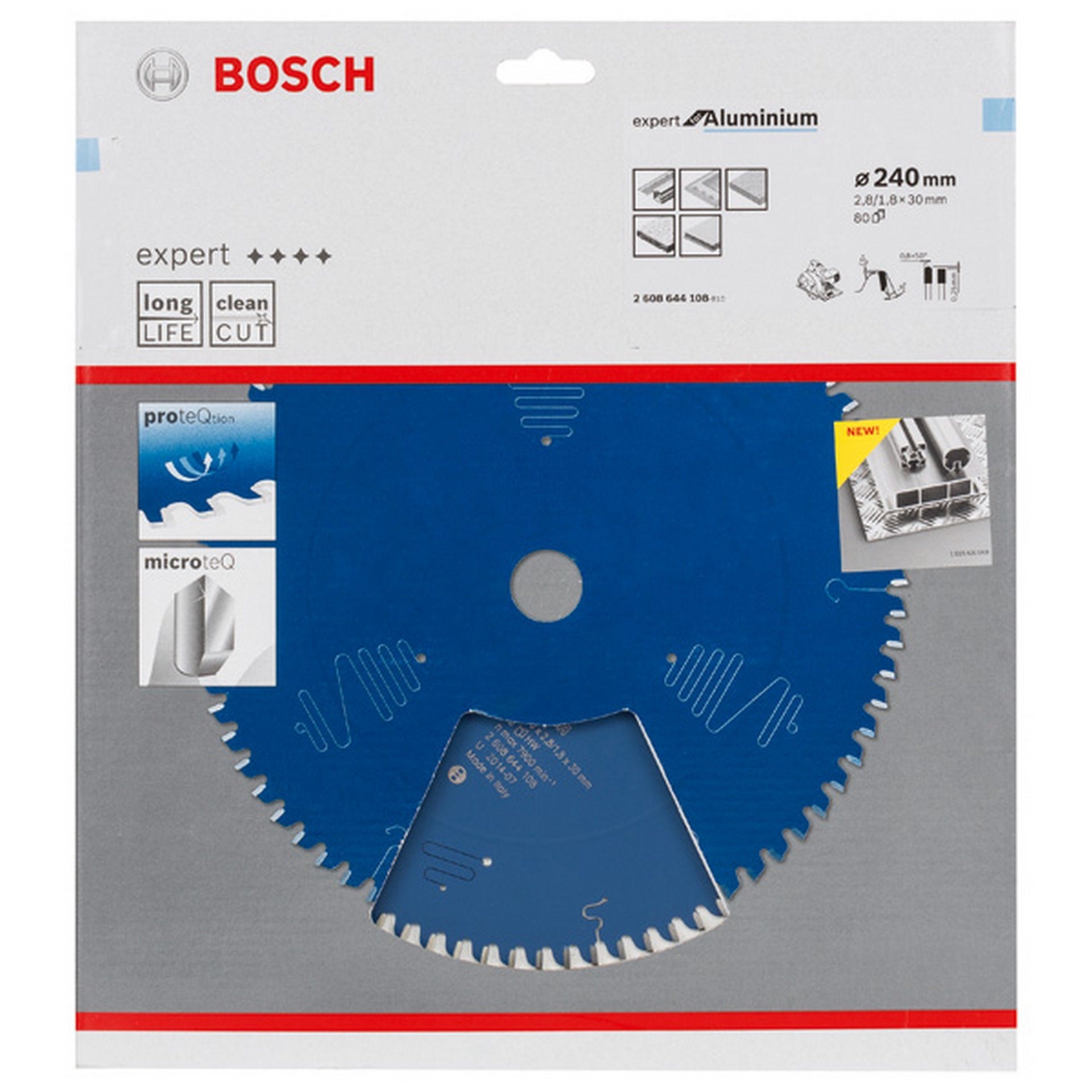 Bosch Kreissägeblatt Expert for Aluminium, H 240 x 30, Z80 #2608644108