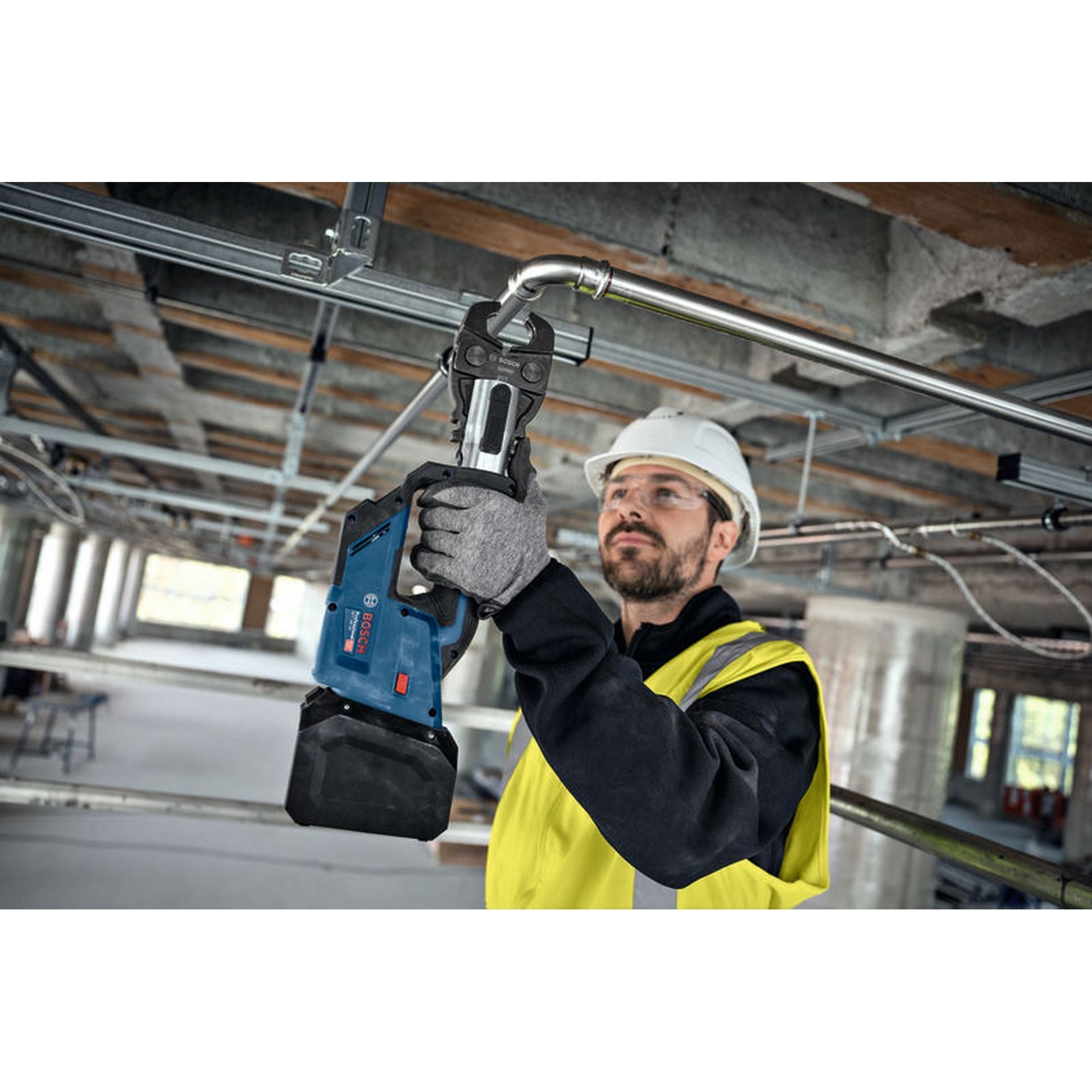 Bosch Akku-Presswerkzeug GPT 18V-19, L-BOXX 238, Kit SV #06019M2002