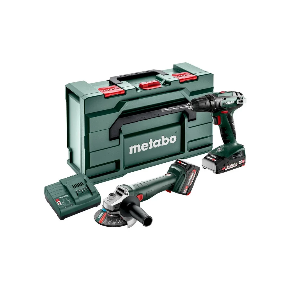 Metabo Akku Combo Set 2.4.3 18 V #685204500 BS 18 + W 18 L 9-125