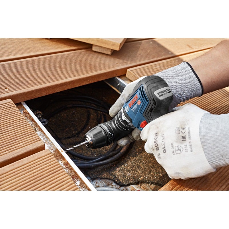 Bosch Akku-Bohrschrauber GSR 12V-35 FC, mit 2 x 3.0 Ah Li-Ion Akku, 4 Aufsätze, L-BOXX #06019H3000