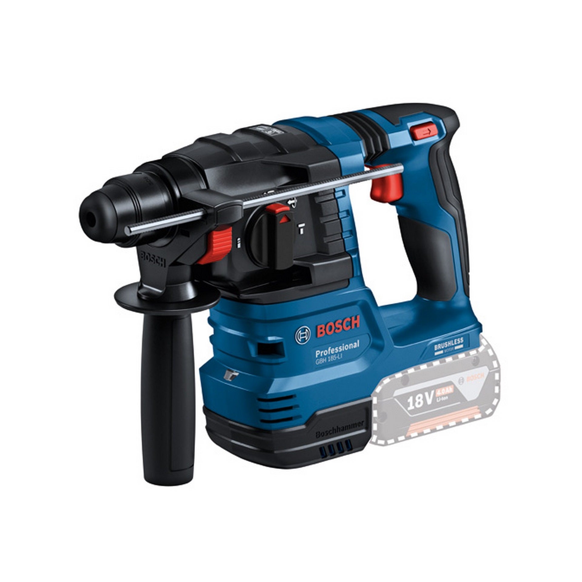 Bosch Combo Kit 2-tlg. 18V: GSB 18V-45 + GBH 18V-22 + 2 x Akku 4.0Ah, Schnellladegerät #0615A50039