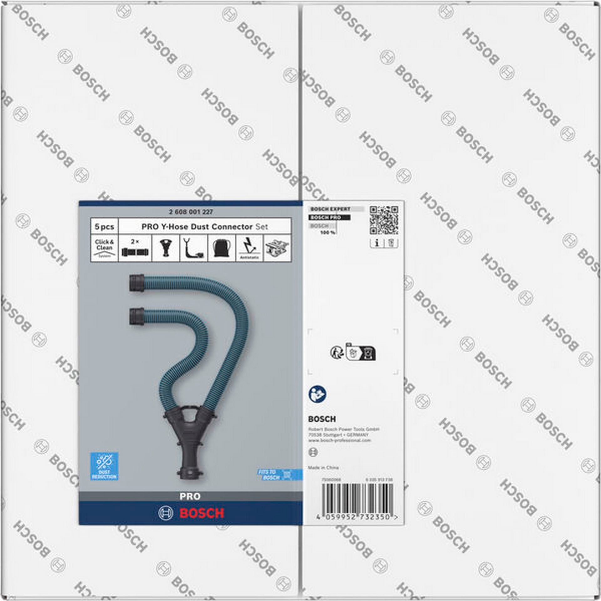 Bosch PRO Y-Schlauch Staubanschluss Set für Tischkreissägen #2608001227
