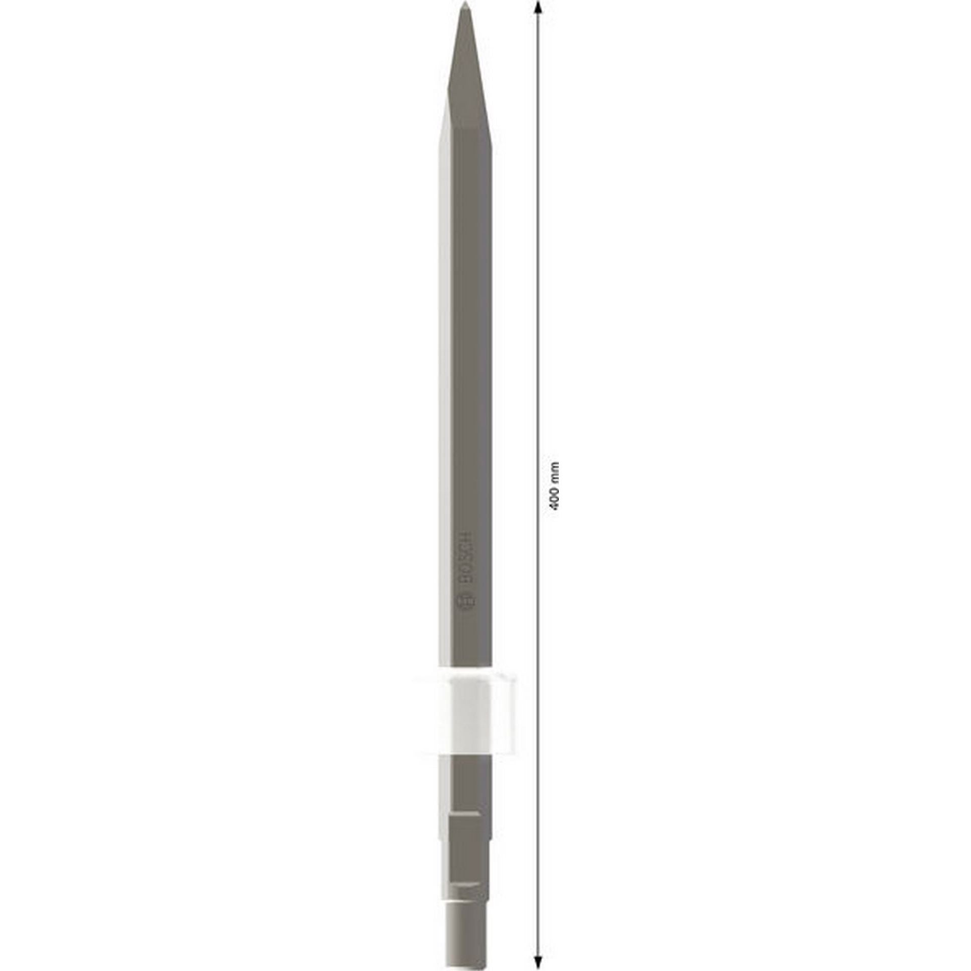 Bosch PRO Hex-4C Spitzmeißel 19 mm, 400 mm, für Abbruchhämmer mit 17mm-Umlegekragen #1618630002