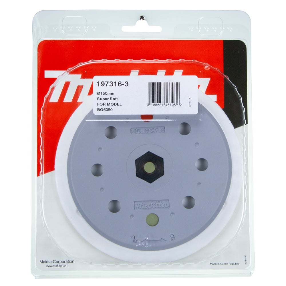 Makita Schleifteller - Klett/150 mm #197316-3