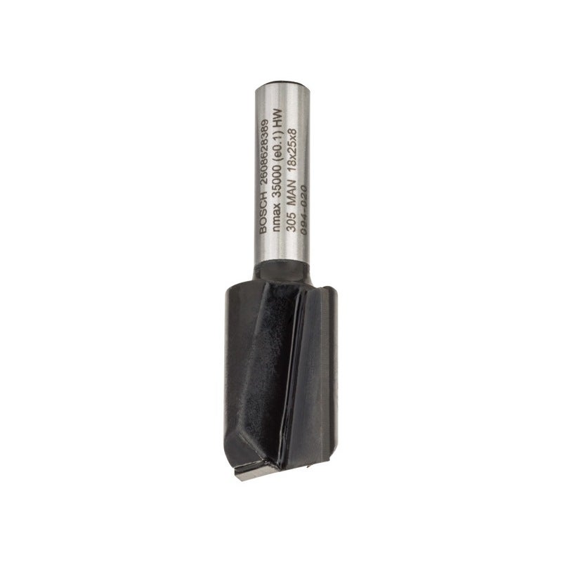 Bosch PRO Nutfräser, zweischneidig, D 18 mm, L 24,6 mm, S 8 mm #2608628389