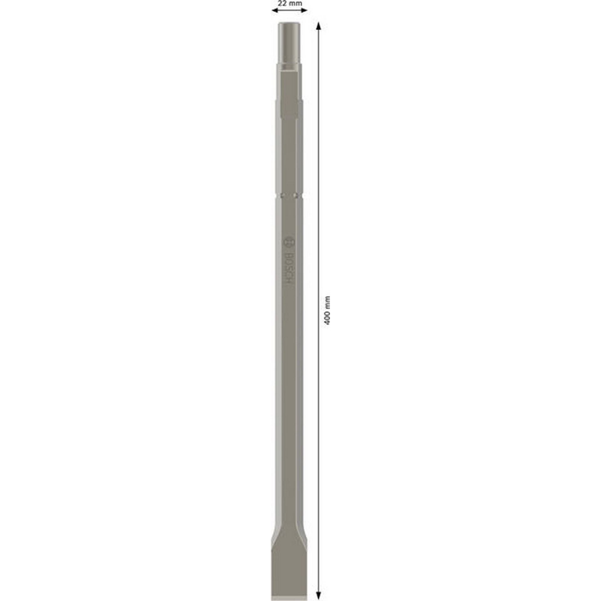 Bosch PRO HEX 19-4C Flachmeißel, 22 x 400 mm #1618630003