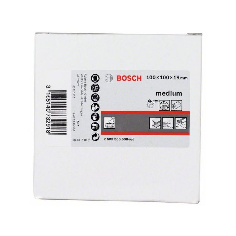 Bosch Vliesschleifwalze für Satinierer, 19 mm, mittel, 100 mm #2608000608