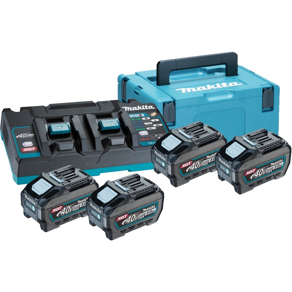 Makita Akku Power Source Kit 4 x 5,0 Ah, XGT 40 V max 191U42-2
