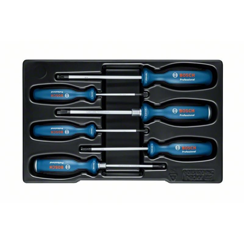 Bosch Schraubendreher-Set, SL/PH/PZ/TX, 6-teilig #1600A02CV3