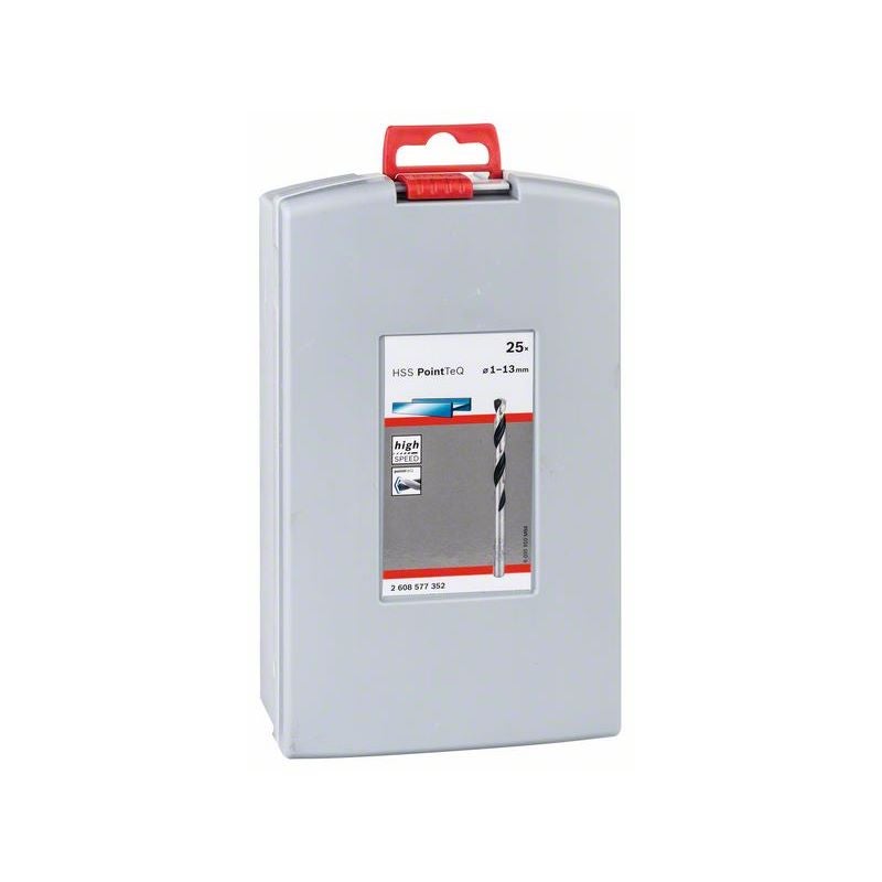 Bosch HSS-Spiralbohrer-Set PointTeQ, 25-tlg., ProBox, 1-13 mm #2608577352