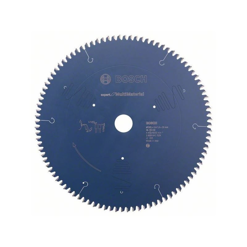 Bosch EXPERT Multi Material Kreissägeblatt, 305x2,4/1,8x30 mm, Z96 #2608642529