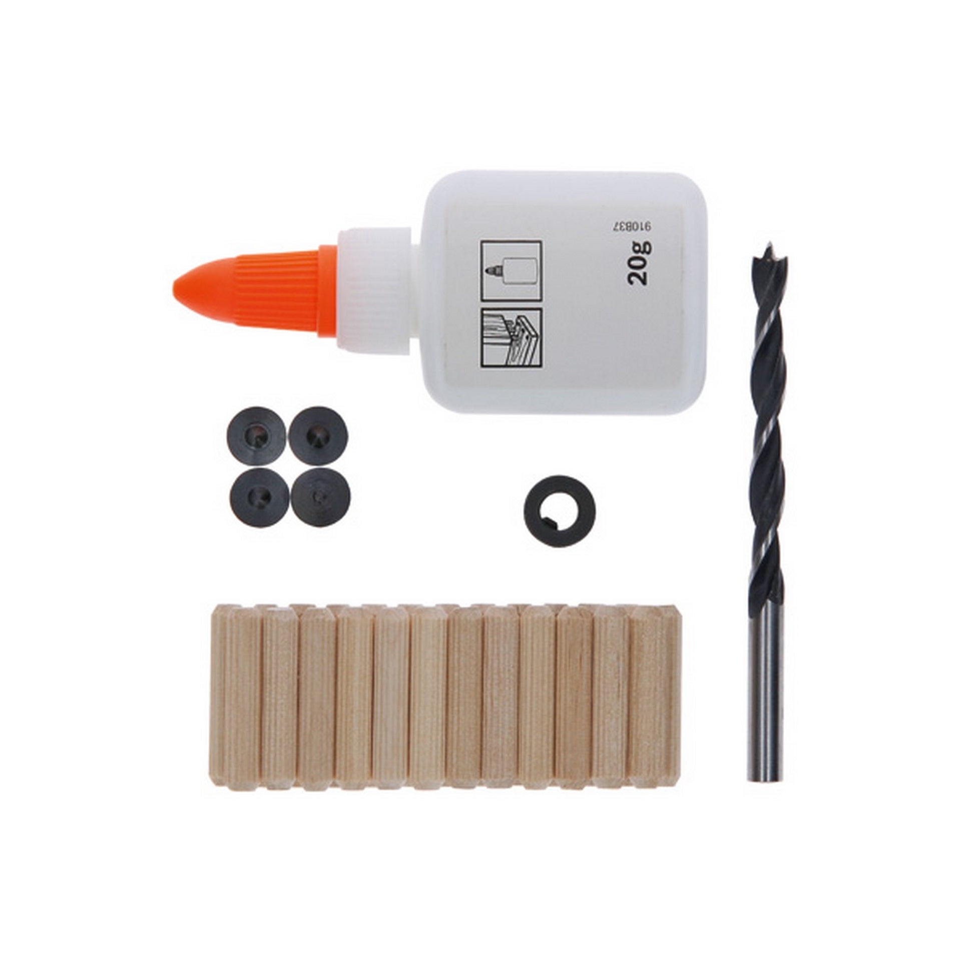 Bosch 32-tlg. Holzdübel-Set, 6 mm #2607000449