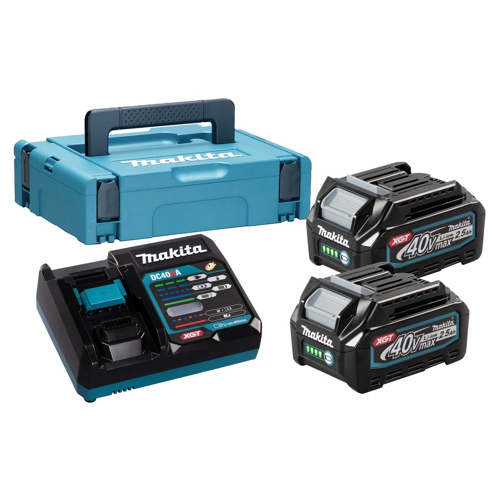 Makita Akku Power Source Kit 2 x 2,5 Ah, XGT 40 V max 191J81-6