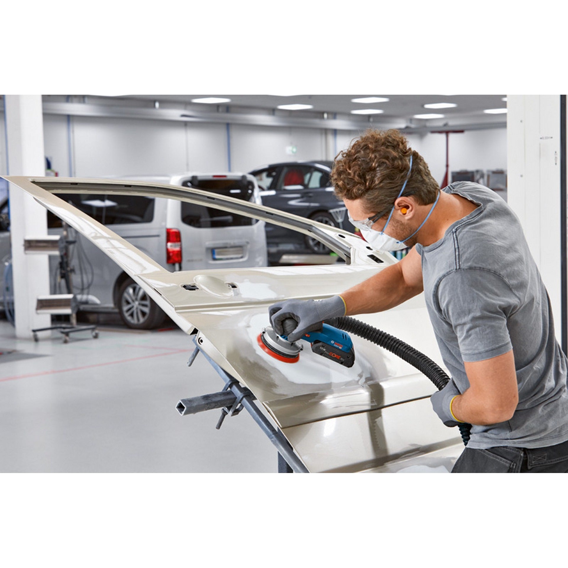 Bosch Akku-Exzenterschleifer GEX 18V-125 in L-BOXX #0601372200
