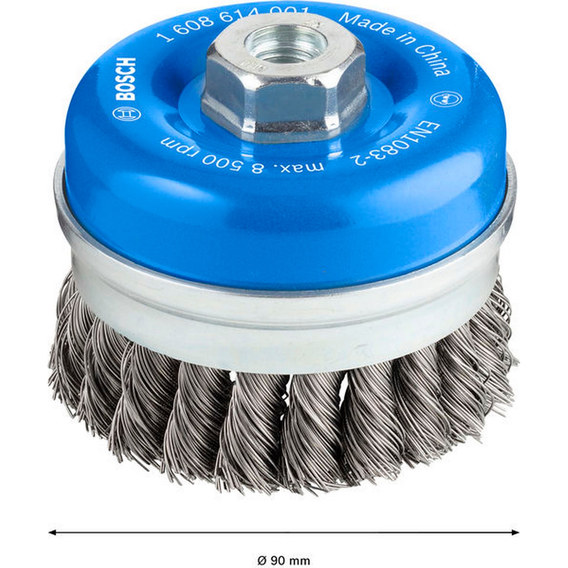 Bosch PRO Metal heavy Topfbürste, 90 x 0,5 mm, Gewinde #1608614001