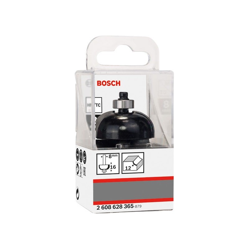 Bosch PRO Hohlkehlfräser, R 12 mm, S 8 mm #2608628365