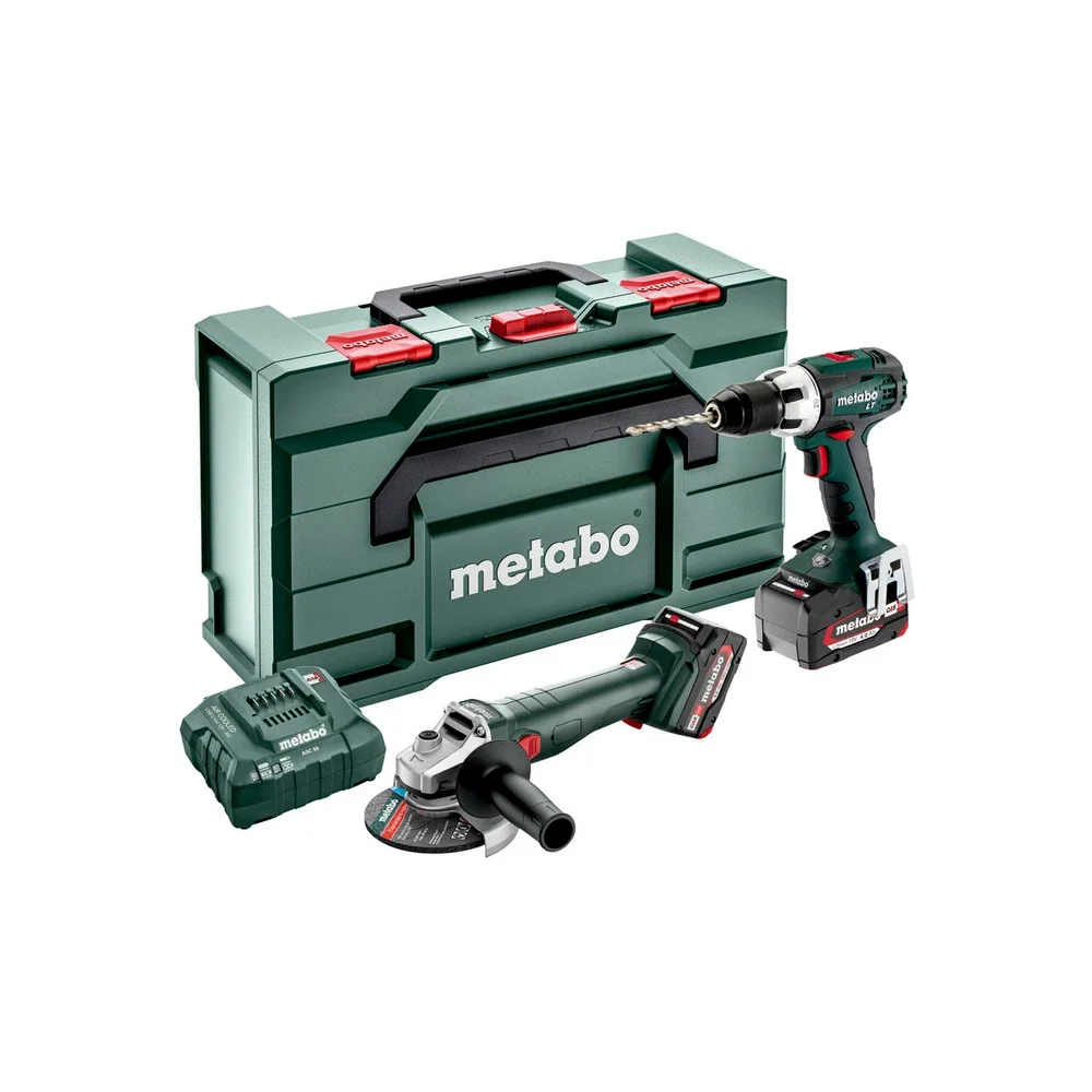 Metabo Akkuset Combo Set 2.4.1 18 V #685206510 BS 18 LT + W18 L 9-125 Quick