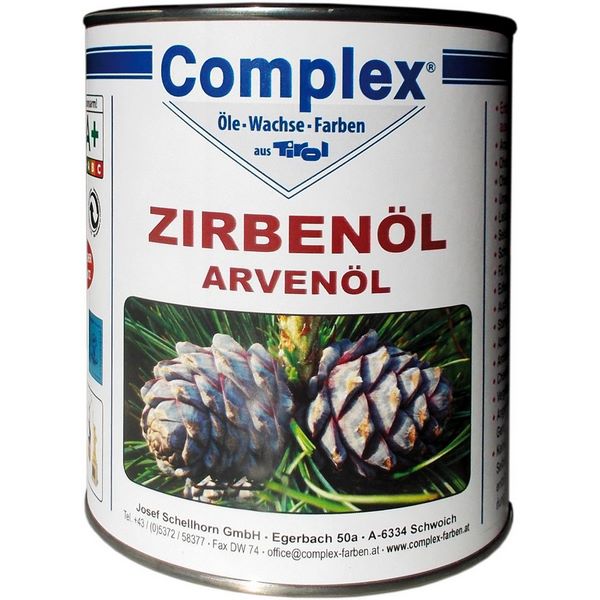 COMPLEX ZIRBENÖL - 25 Liter Hobbock - Natureffekt