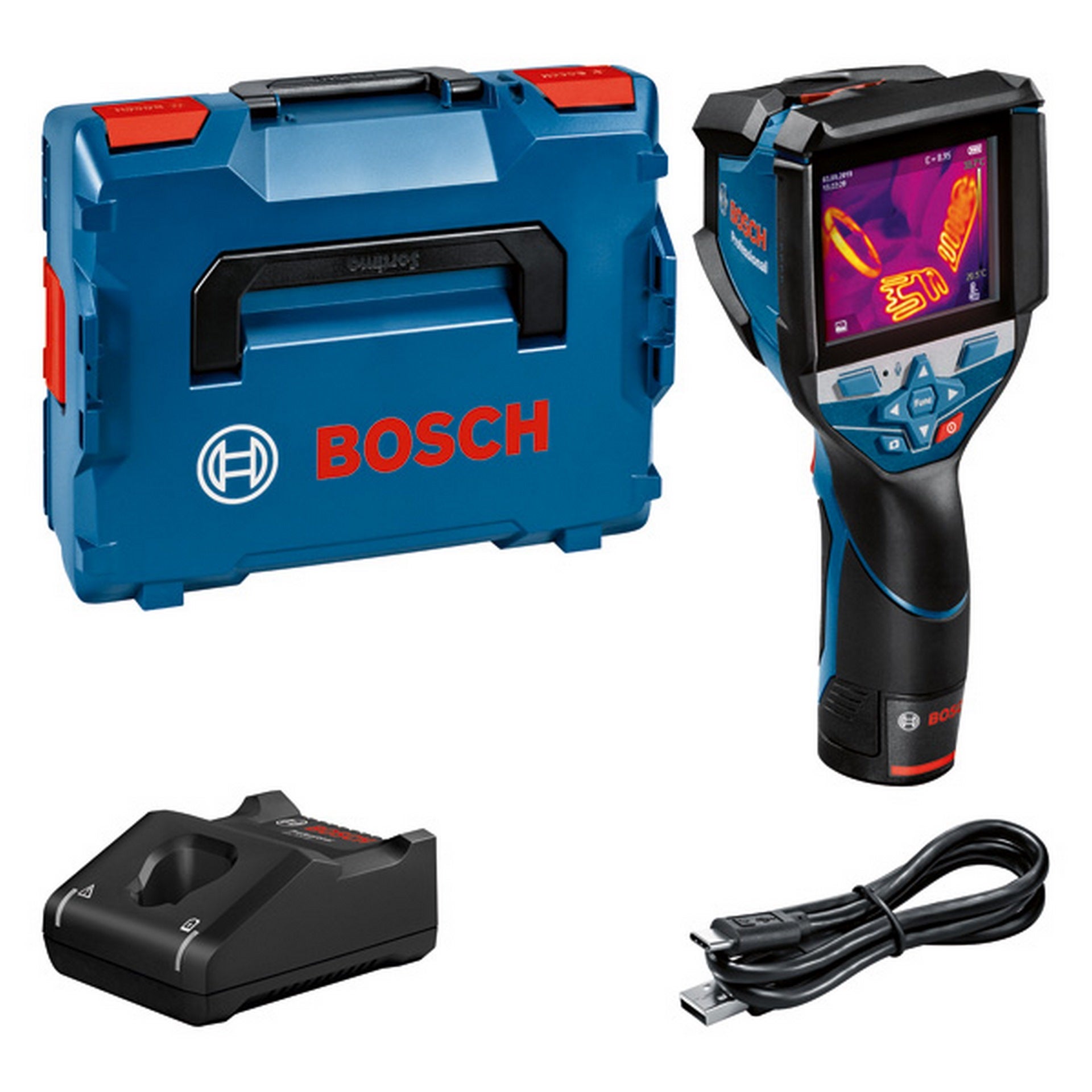 Bosch Wärmebildkamera GTC 600 C, 1 x Akku GBA 12V 2.0Ah in L-BOXX #0601083500