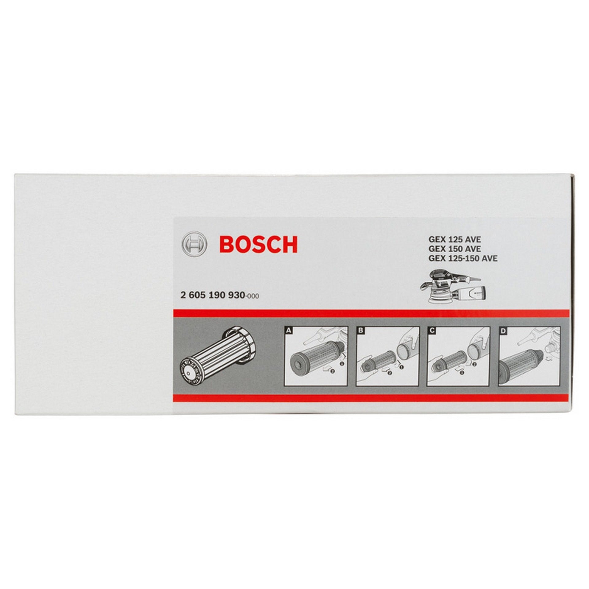 Bosch Filter für GEX 125-150 AVE Professional #2605190930