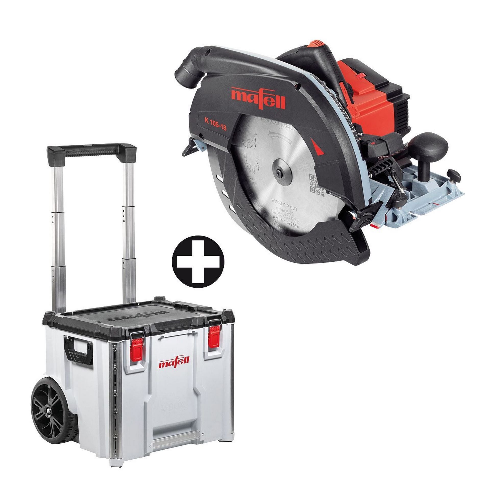 Mafell Akku-Handkreissäge K 105-18 + L-BOXX C476-TB-K 105 #DEAL499