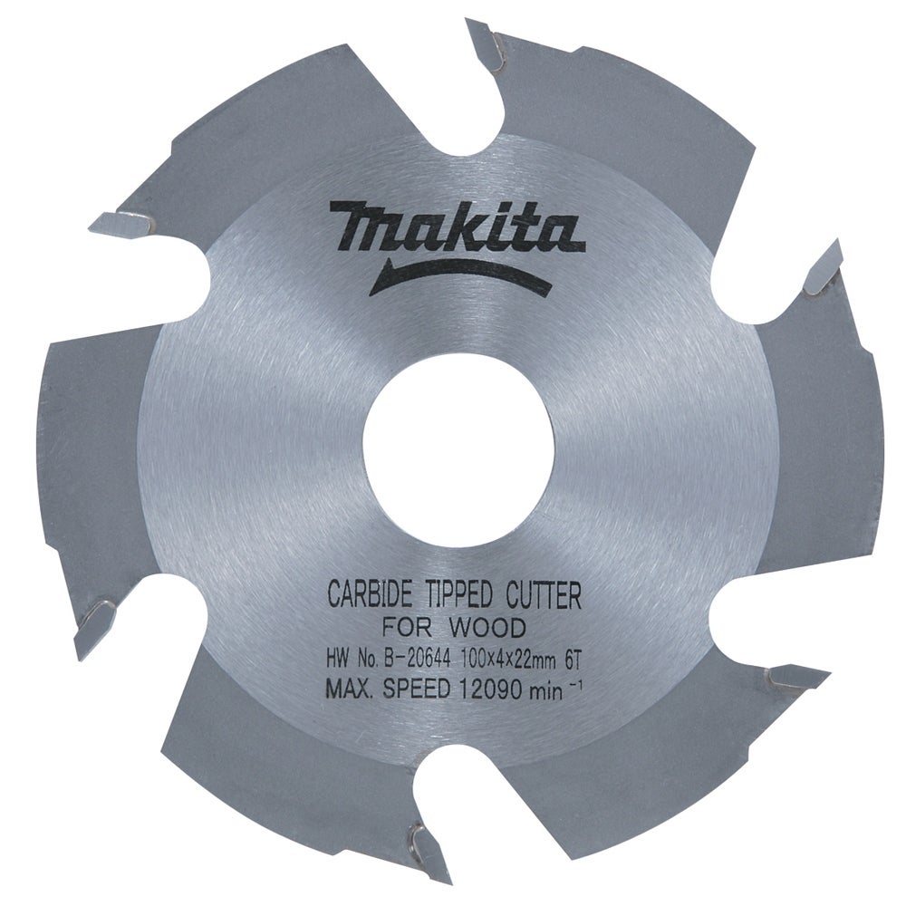 Makita HM-Nutfräseblatt, 100 x 22 mm, 6 Zähne #B-20644