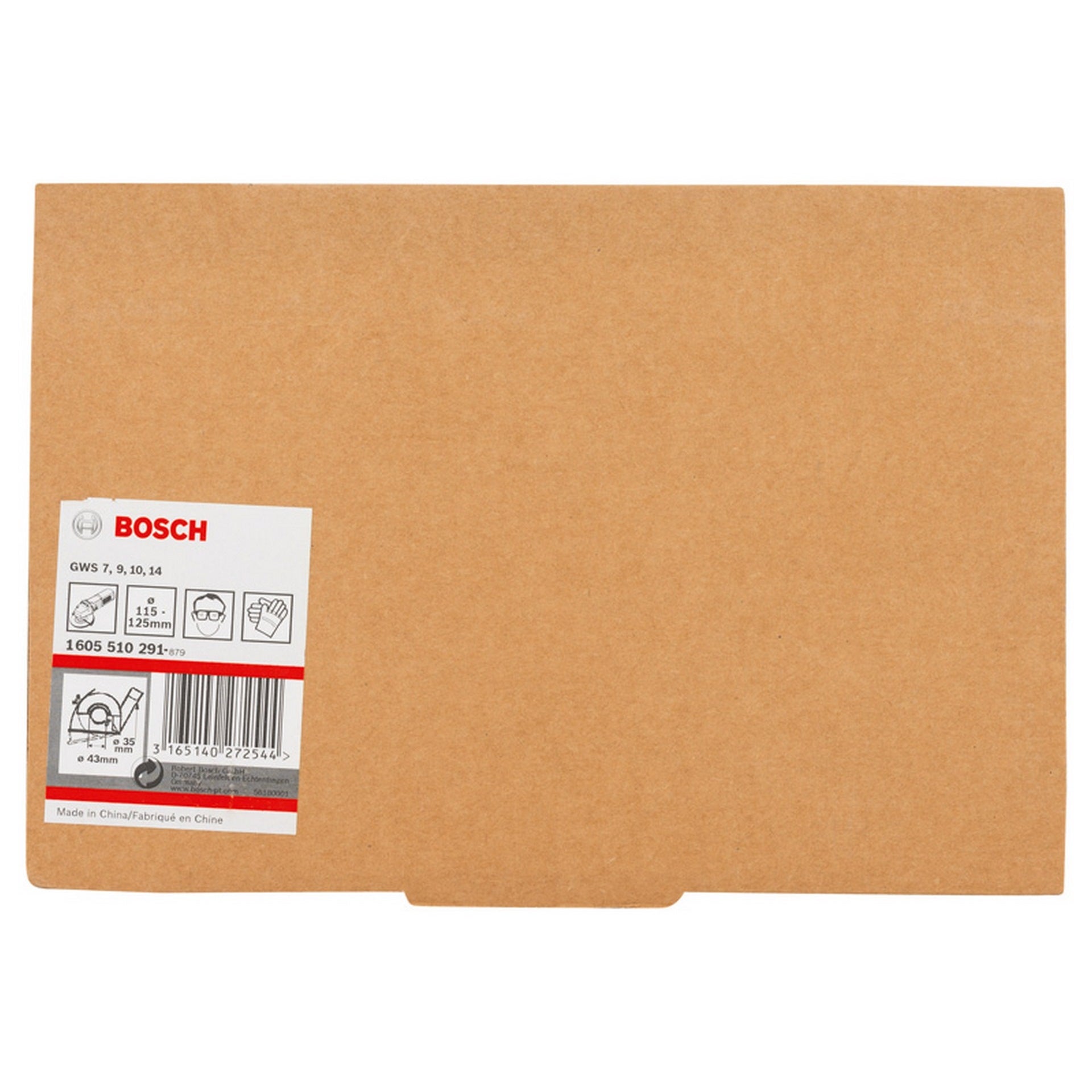 Bosch Führungsschlitten mit Absaugstutzen zum Trennen, 115 / 125 mm (vor 2009) #1605510291