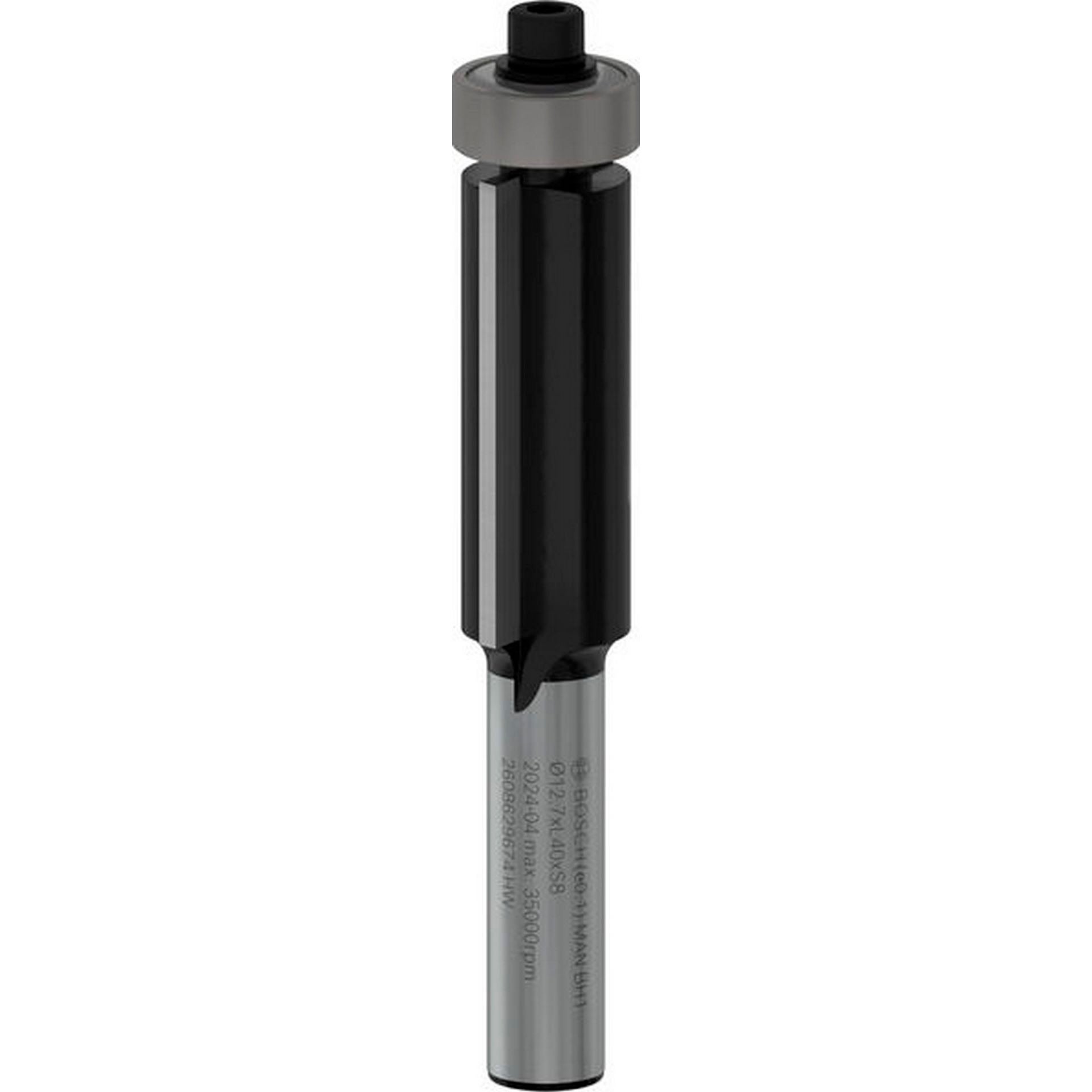 Bosch PRO Bündigfräser mit unterem Kugellager, D 12,7 mm, L 40 mm, S 8 mm #2608629674