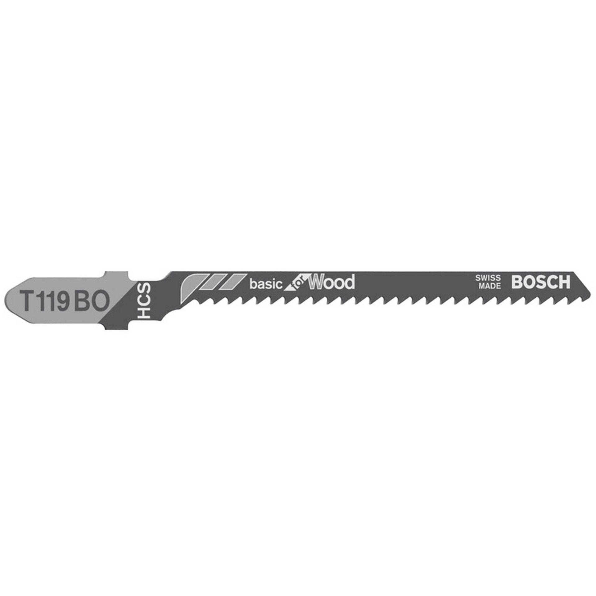 Bosch Stichsägeblatt T 119 BO Basic for Wood, 5er-Pack #2608630310