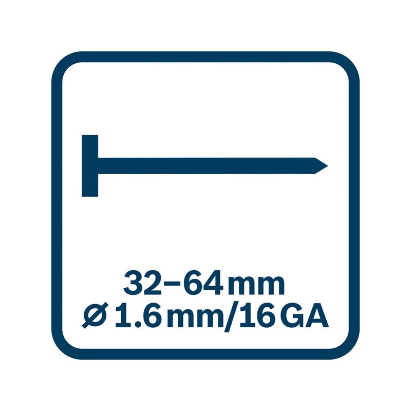 Bosch Akku-Holznagler GNH 18V-64-2 M #0601482000