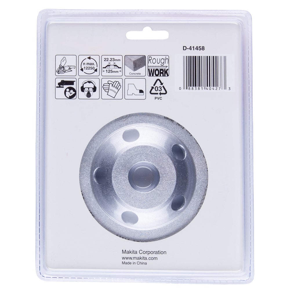 Makita Diamantschleifscheibe, 125 x 22,23 mm #D-41458