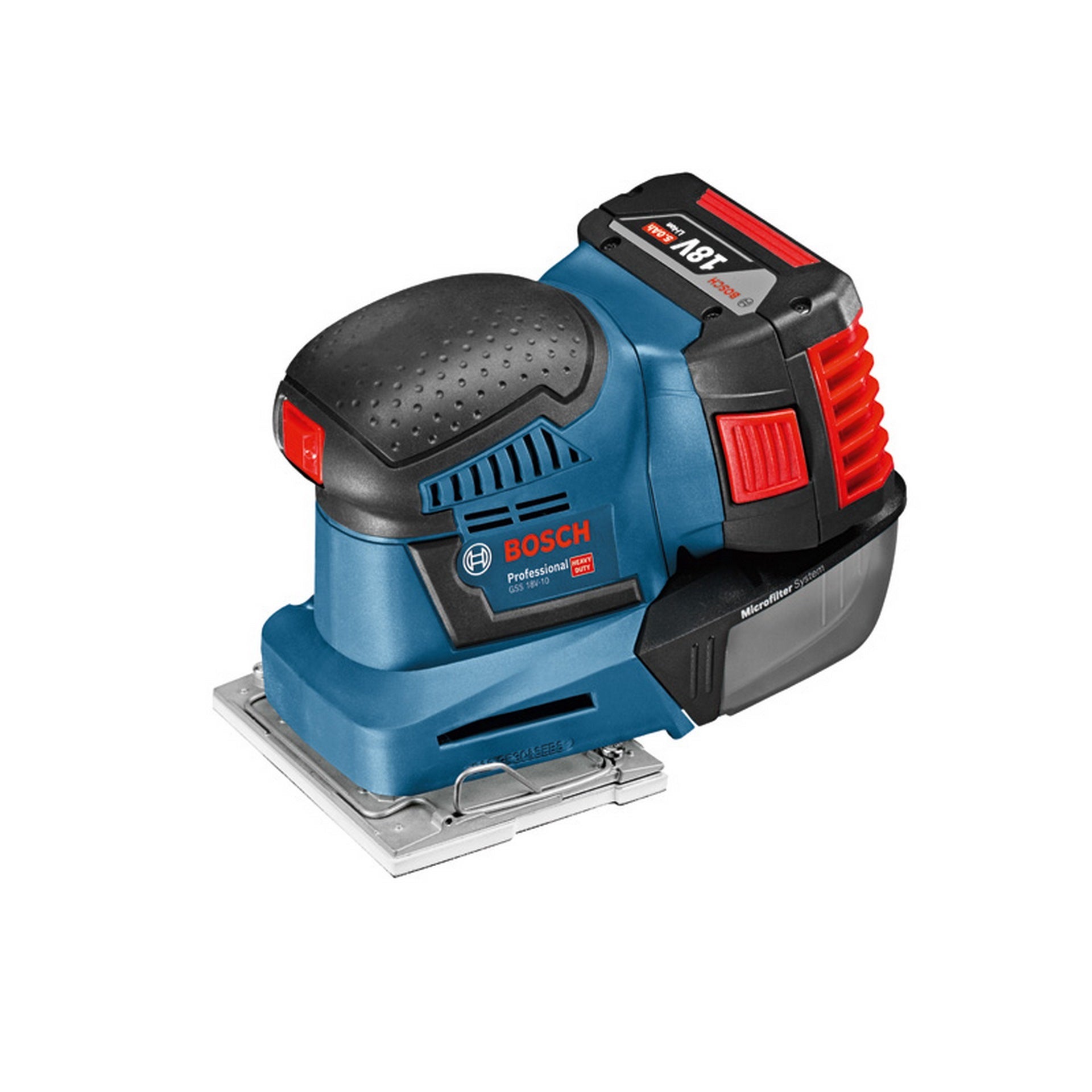 Bosch Akku-Schwingschleifer GSS 18V-10 #06019D0200