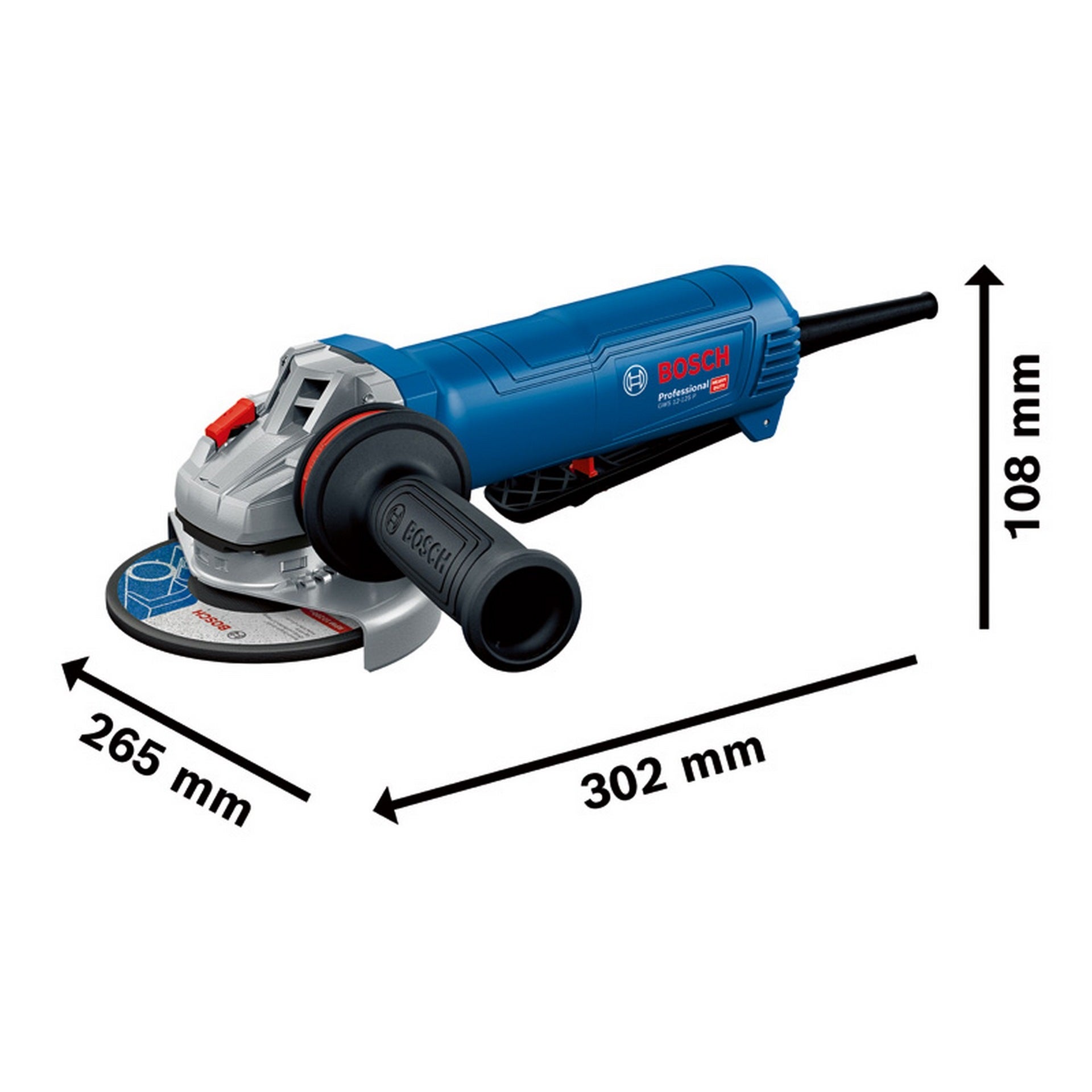 Bosch Winkelschleifer GWS 12-125 P #06013A6200