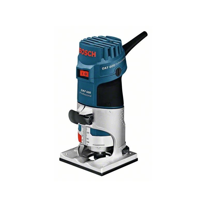 Bosch Kantenfräse GKF 600 im Handwerkerkoffer #060160A100