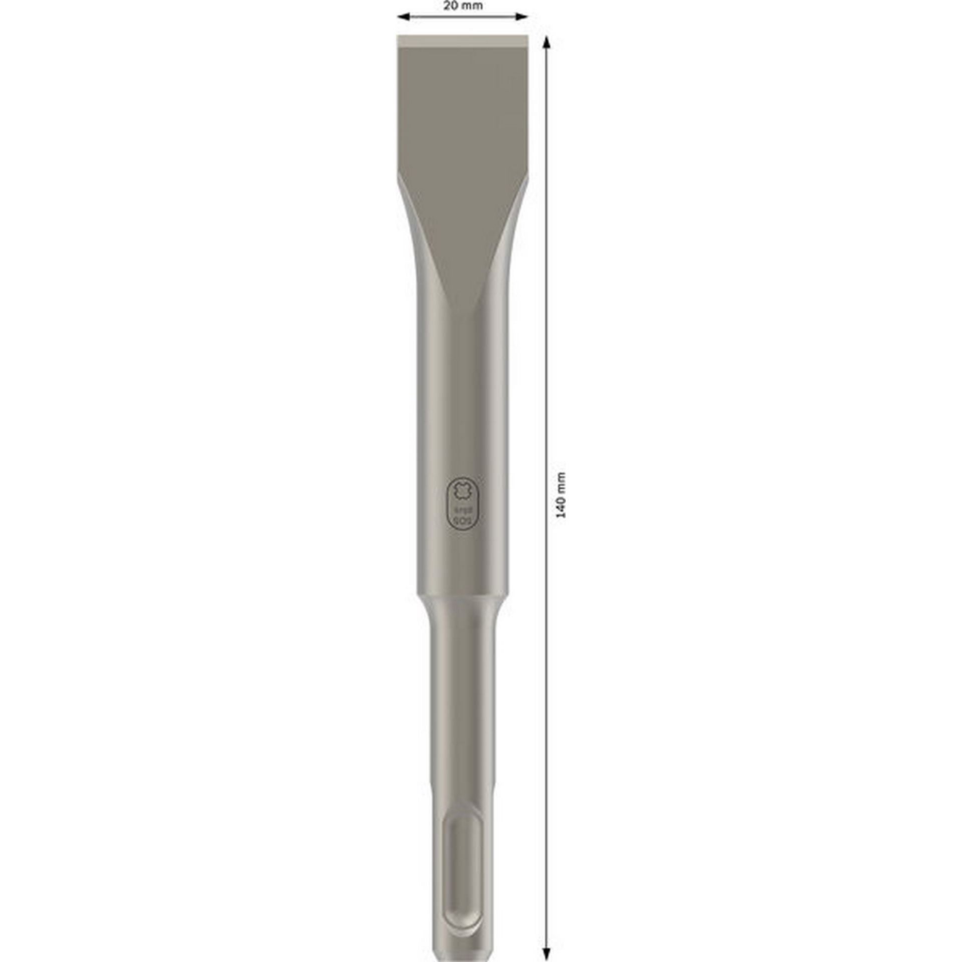 Bosch PRO SDS plus-4C Flachmeißel, 20 x 140 mm #2608690177