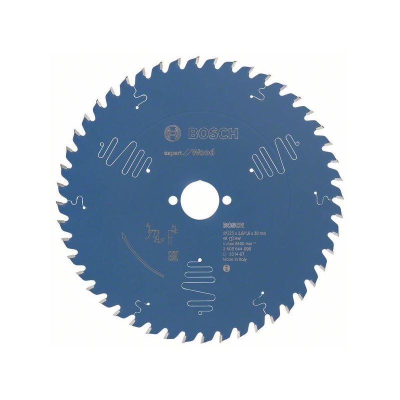 Bosch EXPERT Wood Kreissägeblatt, 225x2,6/1,6x30 mm, Z48 #2608644090